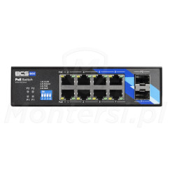 Front switcha PoE BCS-B-ISP08G-2SFP