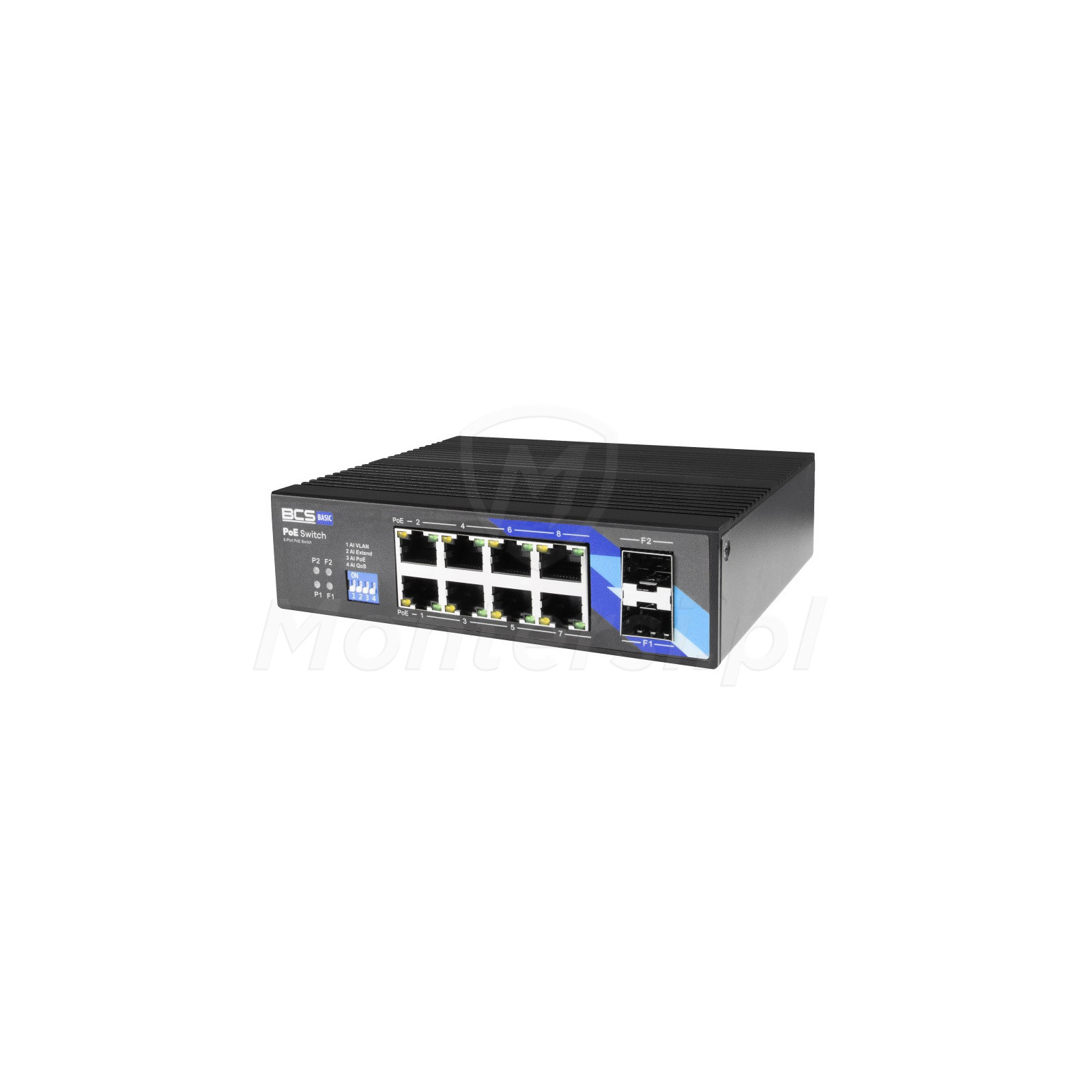 Switch PoE BCS-B-ISP08G-2SFP