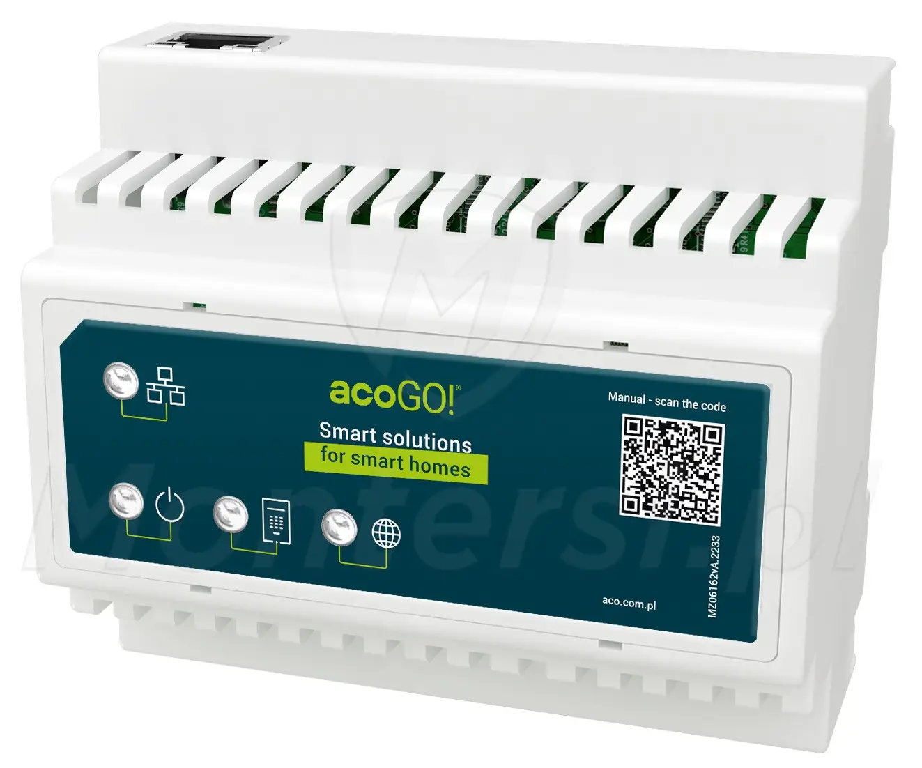 acoGO! 2.0 P WiFi DIN - Bramka IP z wbudowanym Wi-Fi na szynę DIN