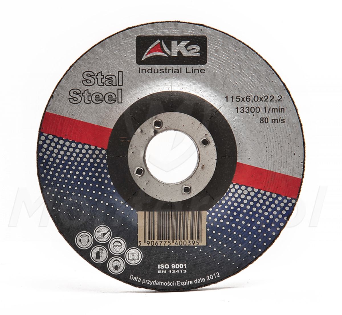 Tarcza do szlifowania stali - 115 x 6 mm Tarcza do szlifowania stali - 115 x 6 mm