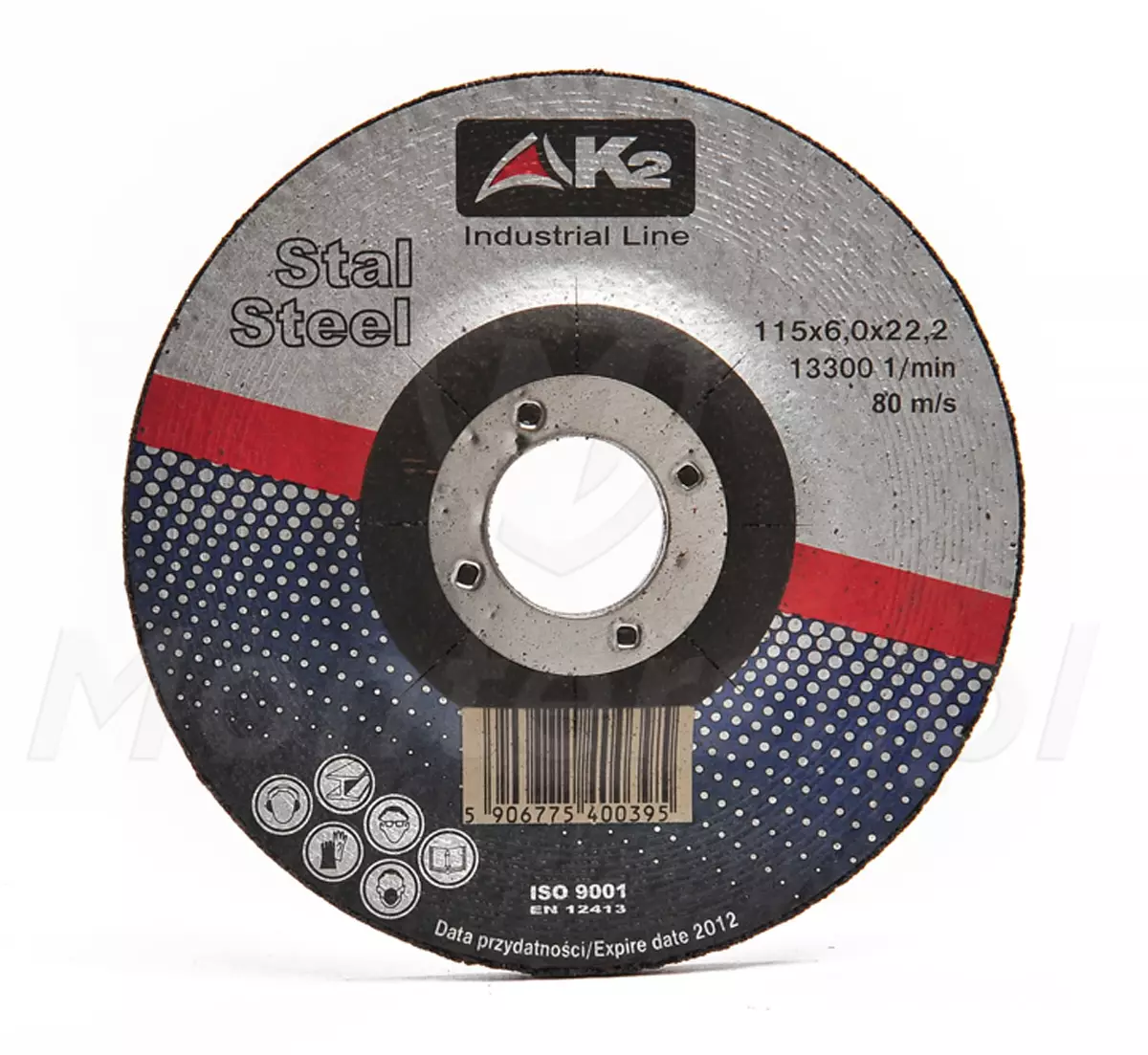 Tarcza do szlifowania stali - 115 x 6 mm