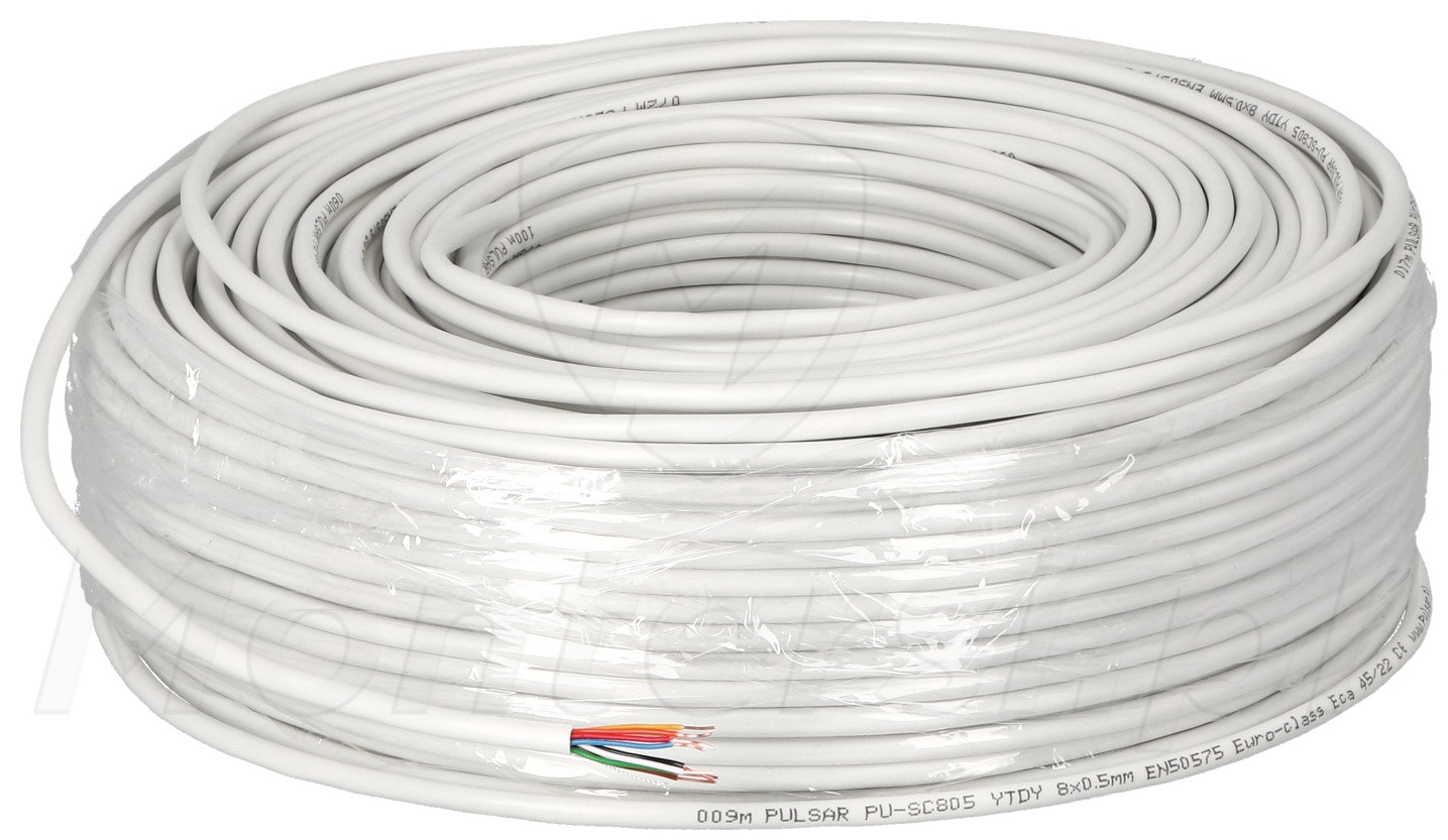 PU-SC805 - Przewód instalacyjny 8x0.5 mm PU-SC805 - Przewód instalacyjny 8x0.5 mm