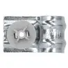 D-6mm PFT - Metalowe uchwyty kablowe 6 mm, opakowanie 100 szt.