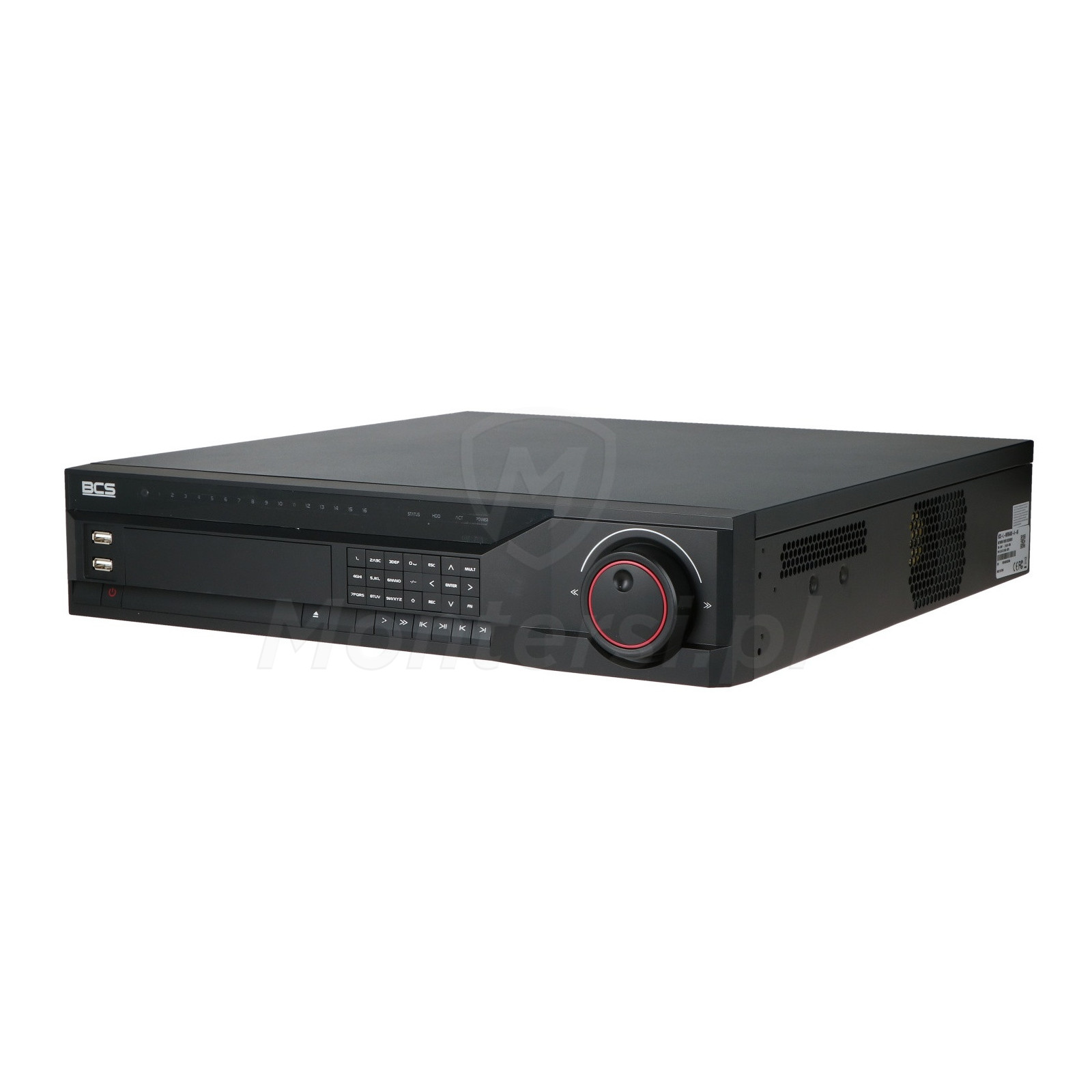 BCS-L-NVR6408-A-4K - 64-kanałowy rejestrator IP