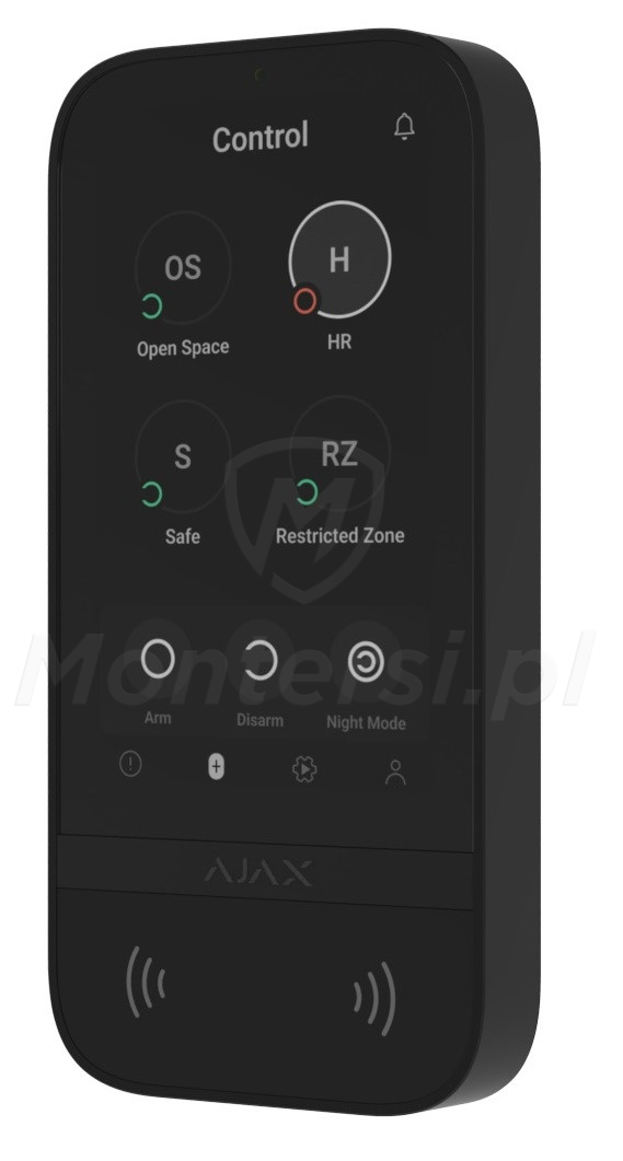 KeyPad TouchScreen - Bezprzewodowa klawiatura dotykowa z ekranem, Grade 2