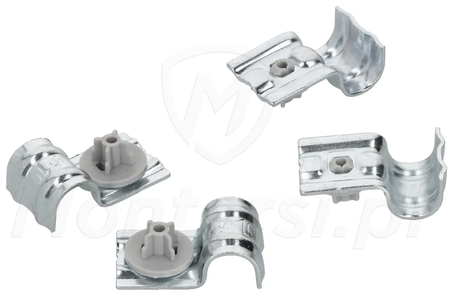 D-6mm PFT - Metalowe uchwyty kablowe 6 mm, opakowanie 100 szt.