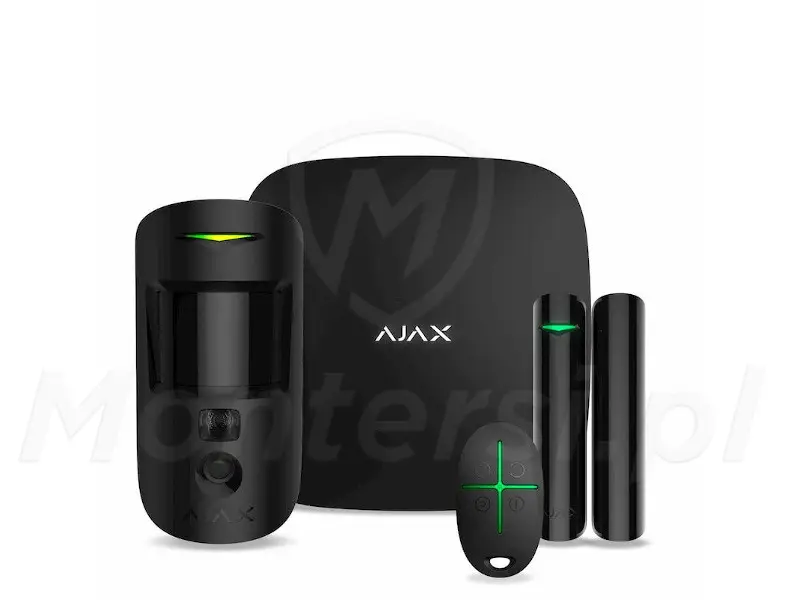 Ajax StarterKit Cam - Zestaw alarmowy z centralą sterującą