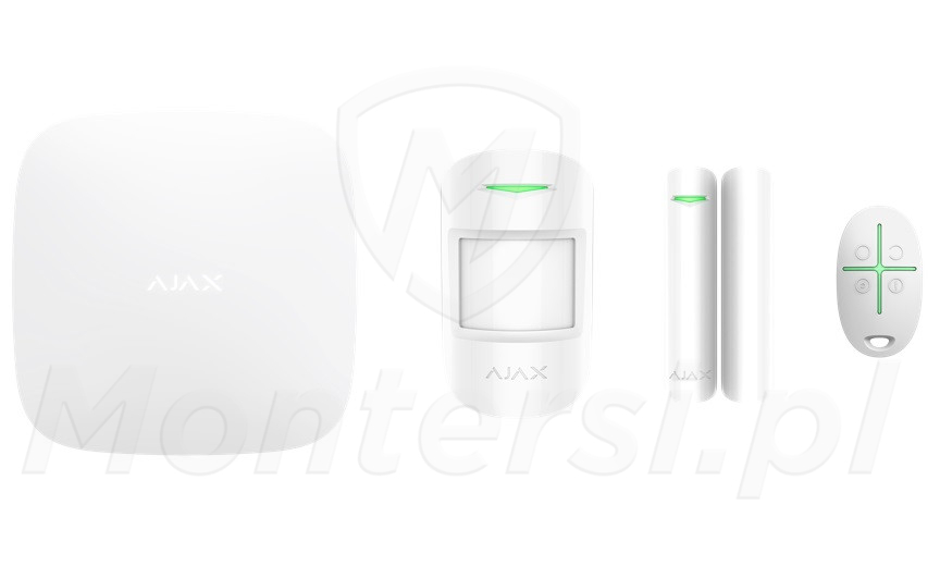 Ajax StarterKit - Zestaw alarmowy z centralą sterującą