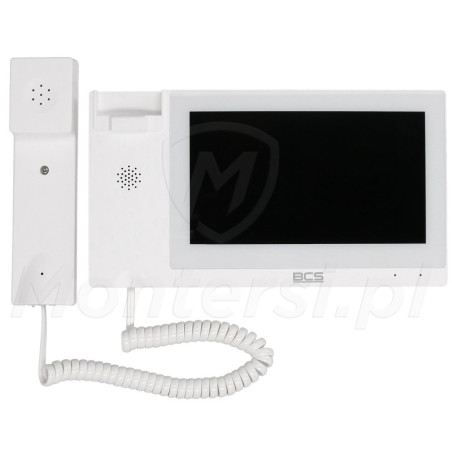 Monitor IP BCS-MON7500W-S bez słuchawki