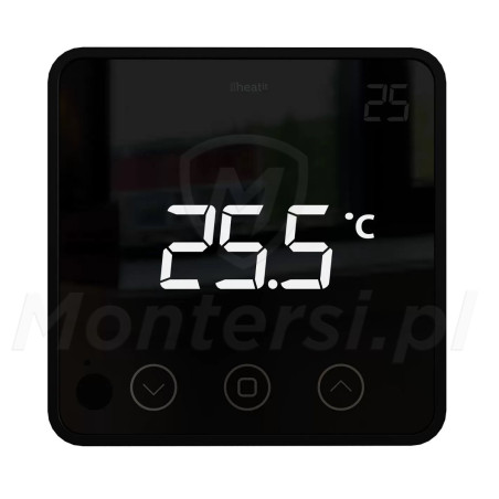 Front termostatu Z-Temp2 Black