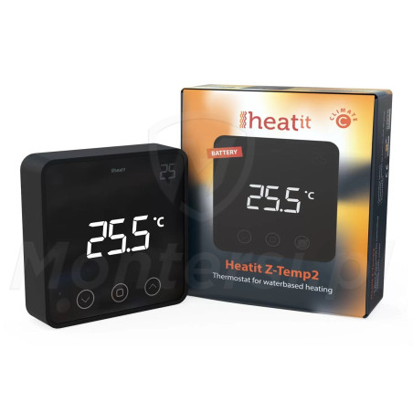 Termostat Heatit Z-Temp2 Black