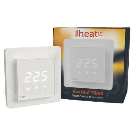 Termostat systemu Heatit Z-TRM3 White