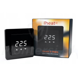 Z-TRM3 Black - termostat systemu Heatit