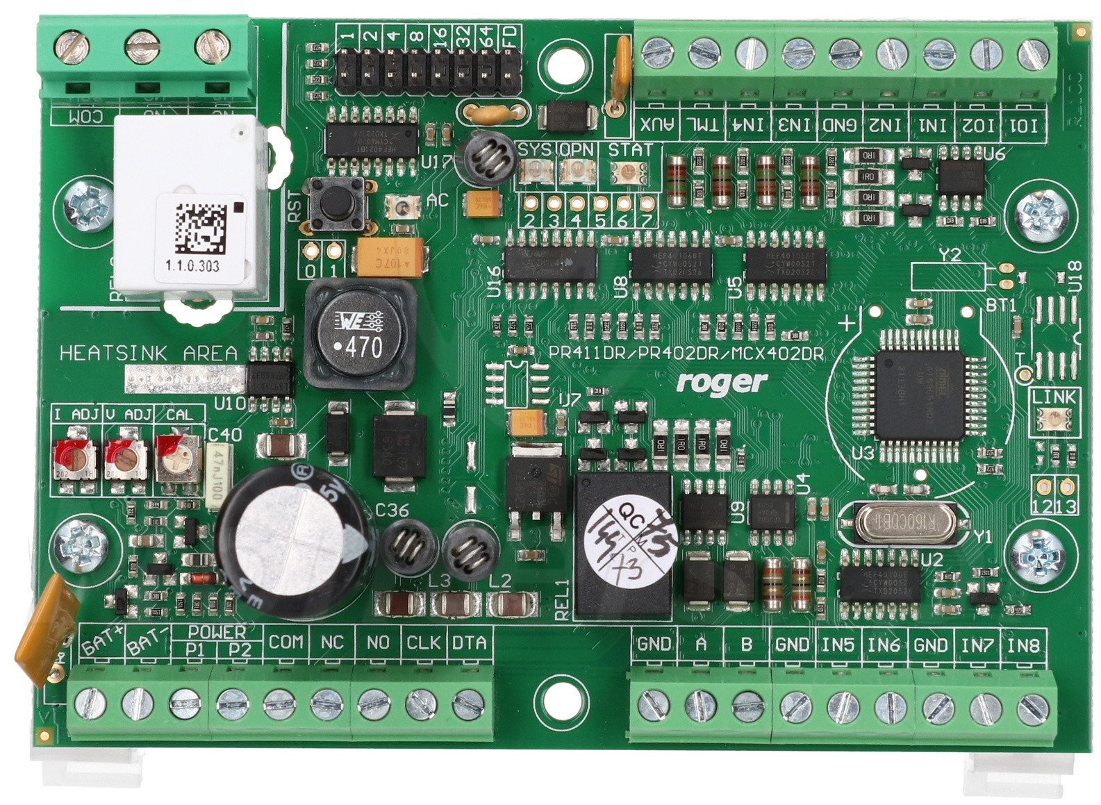 MCX402-BRD - Ekspander wejść/wyjść, RACS 5
