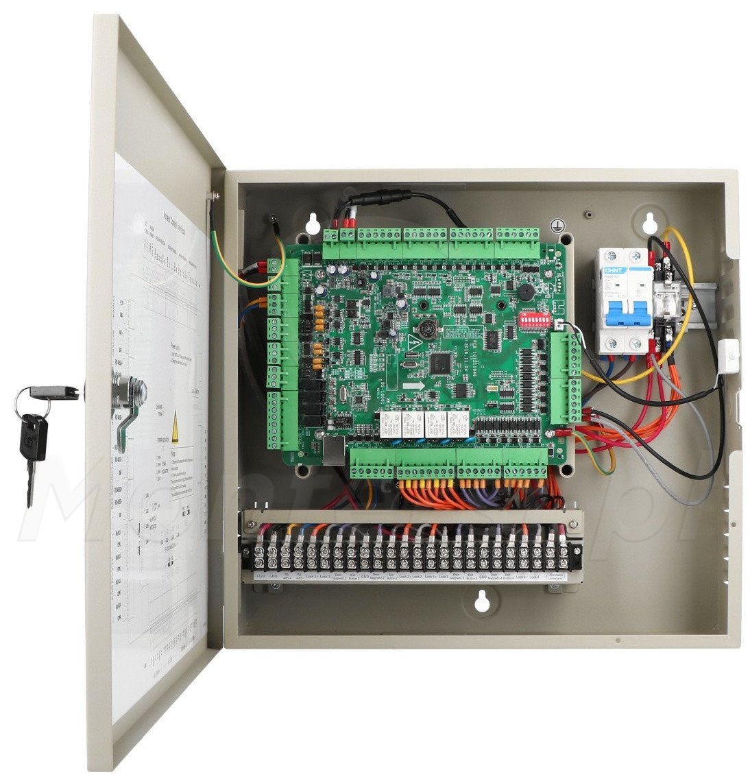 DS-K2604T - Kontroler dostępu do 4 przejść