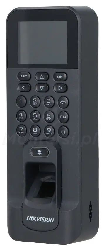 DS-K1T804AMF - Zamek szyfrowy, UNIQUE, odcisk palca