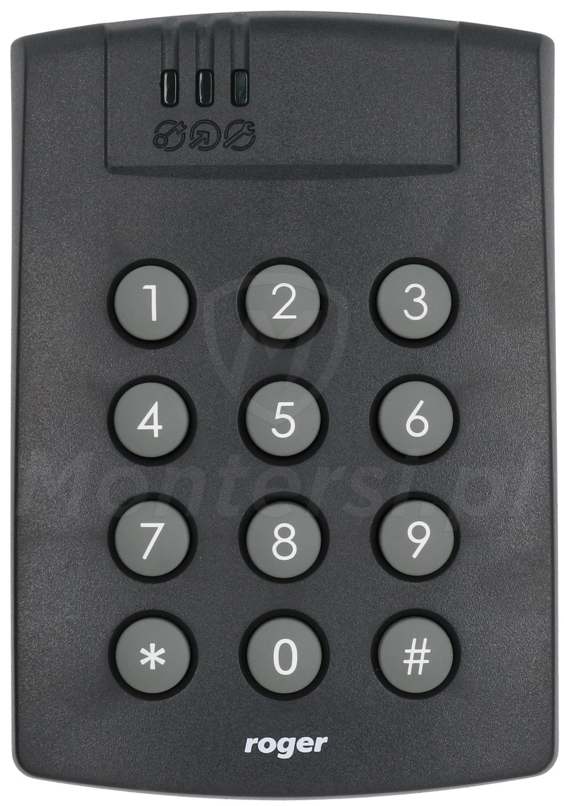 MCT64E-IO - Czytnik zbliżeniowy EM 125kHz z klawiaturą i liniami WE/WY MCT64E-IO - Czytnik zbliżeniowy EM 125kHz z klawiaturą i liniami WE/WY