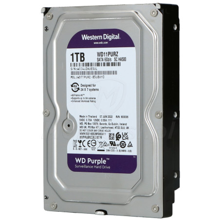 WD11PURZ - Dysk twardy 1TB do rejestratora