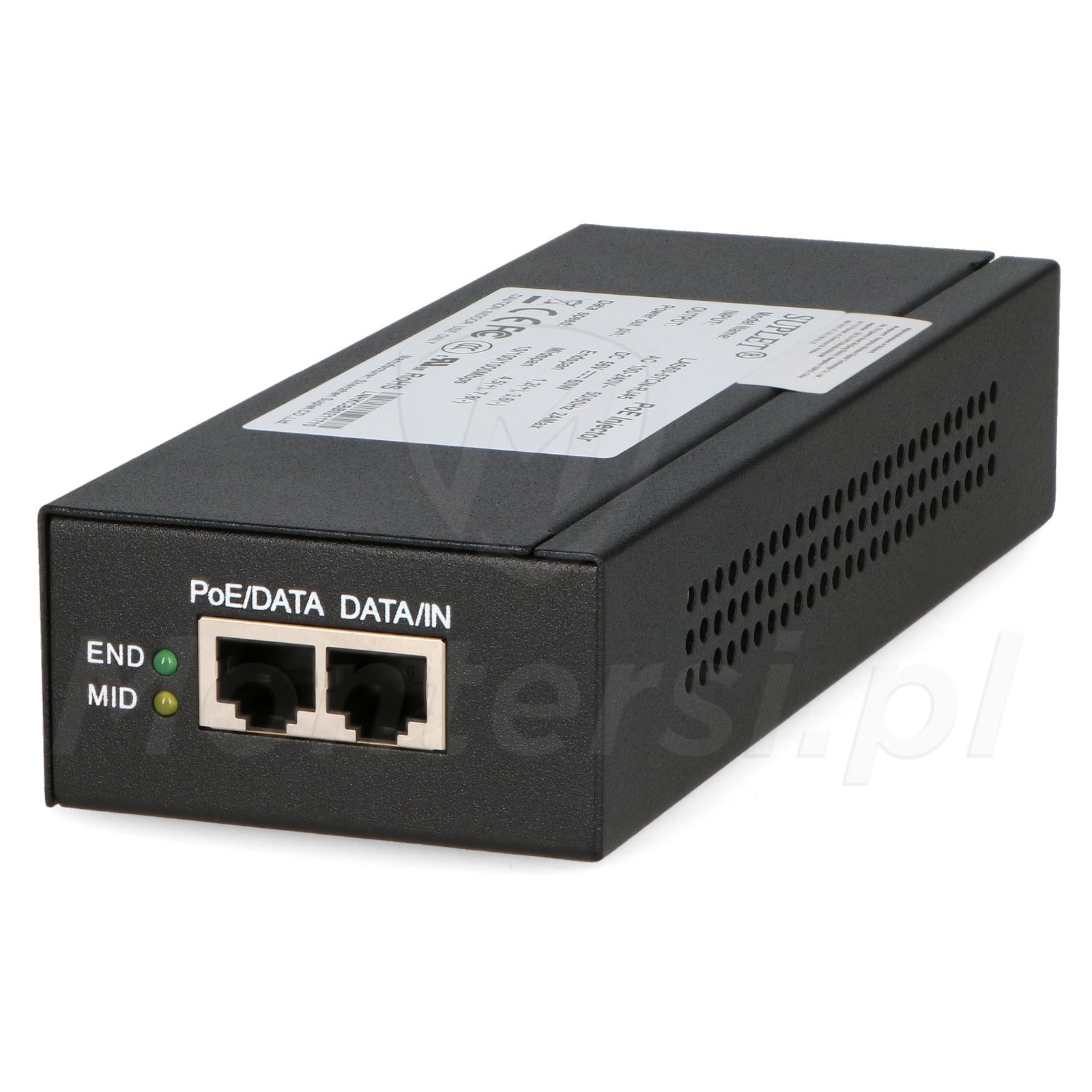 LAS60-57CN-RJ45 - Zasilacz PoE 56 V, 60 W