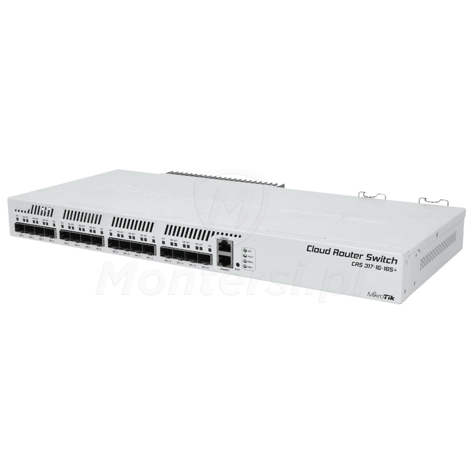 CRS317-1G-16S+RM - Switch światłowodowy MikroTik