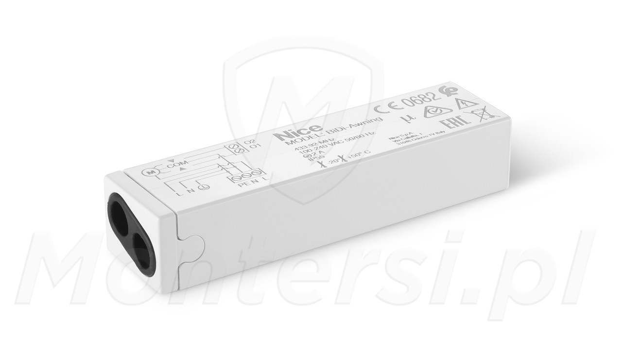 BiDi-Awning - Interfejs do markiz zewnętrznych Nice