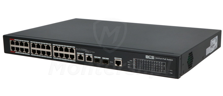 Switch PoE BCS-L-SP2402G-2SFP-M