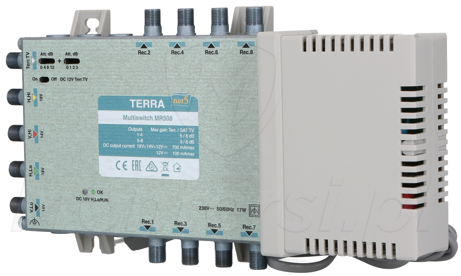 MR-508 - Multiswitch radialny 5/8