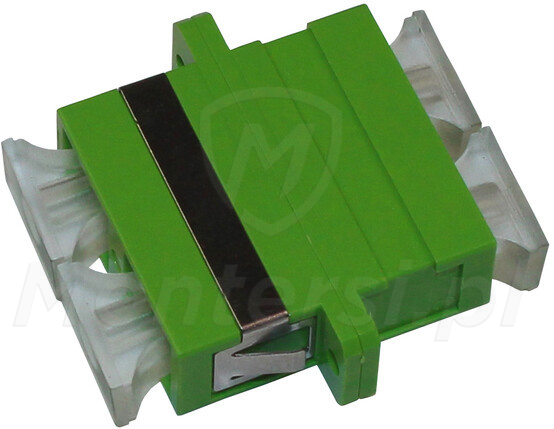 SC/APC SM duplex (6824 2 271-12-ISP) - Adapter światłowodowy