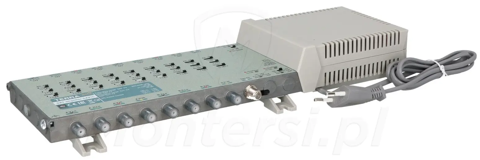 SA-91L - Wzmacniacz do multiswitchy 9 wejściowych
