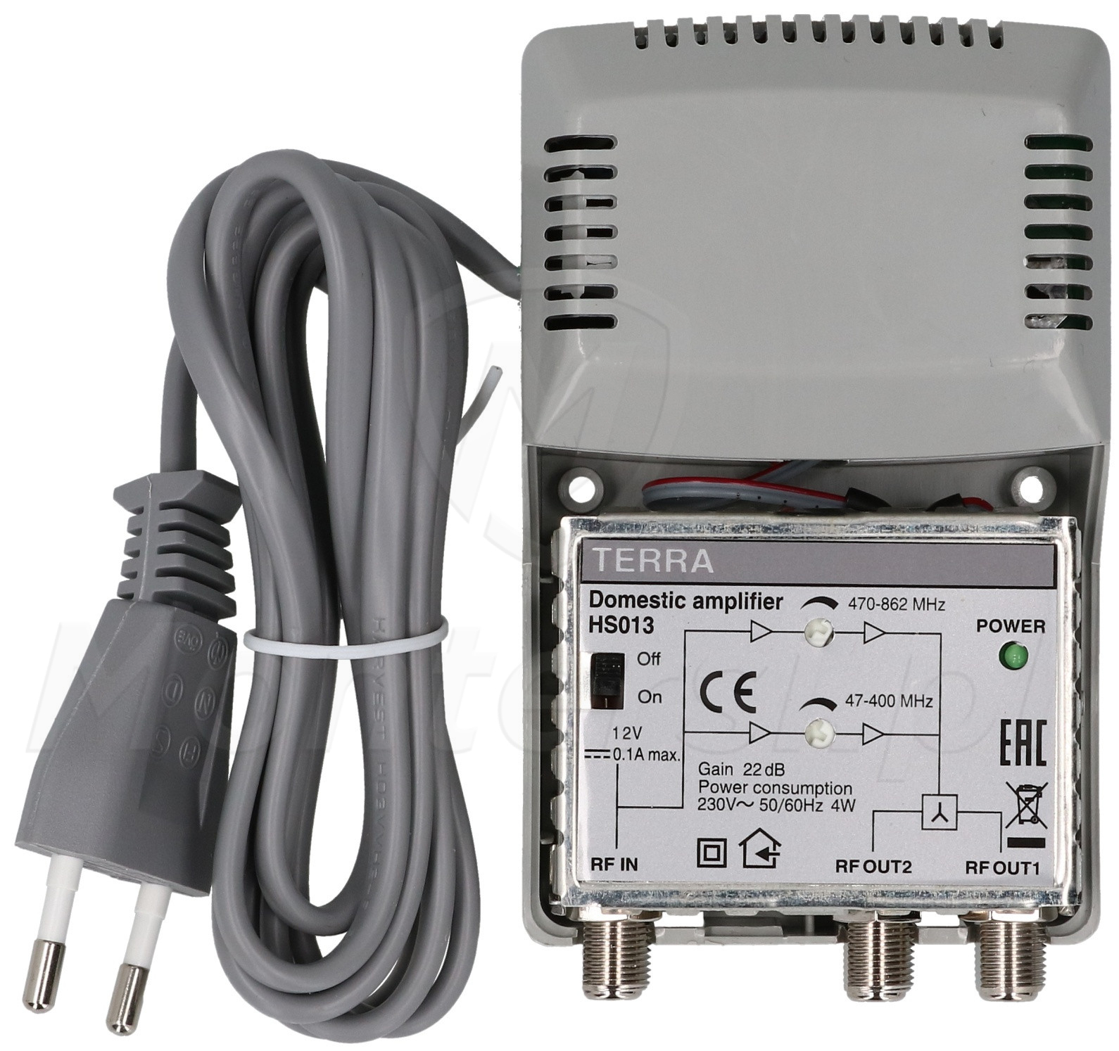 HS013 - Wzmacniacz FM/VHF/UHF