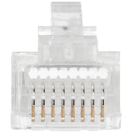 Front wtyku RJ45 kat.6 z przelotem