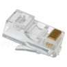 Wtyk RJ45 kat.6 z przelotem