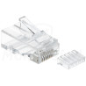 Wtyk RJ45 kat.6 z prowadnicą