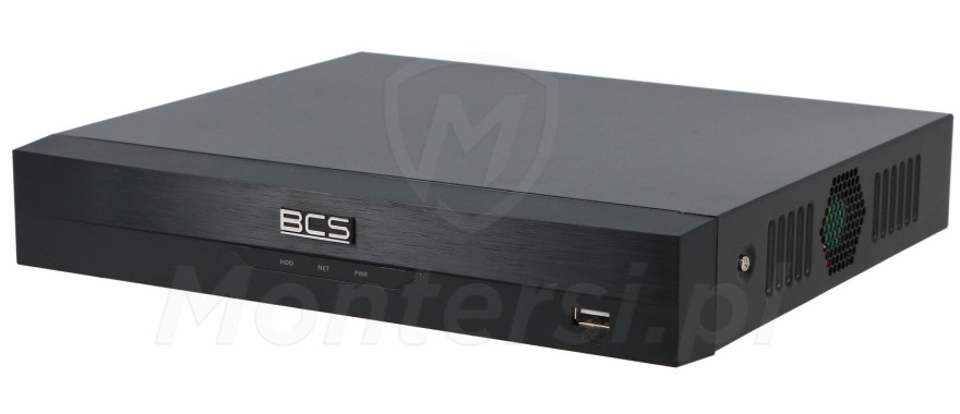 BCS-L-NVR0801-4KE-8P(2) - 8-kanałowy rejestrator IP