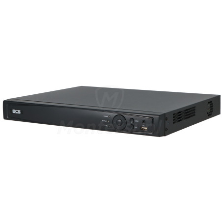 BCS-V-NVR1602-4K-16P - 16-kanałowy rejestrator IP PoE