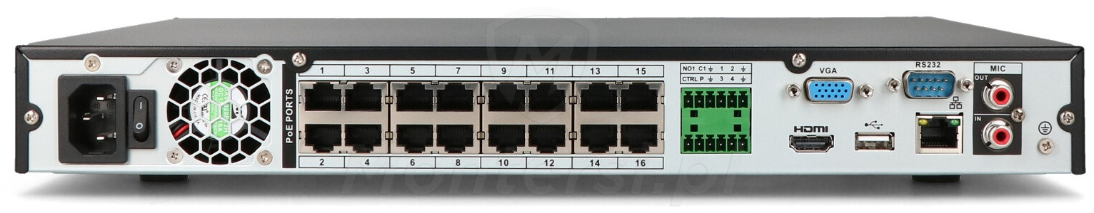 DHI-NVR4216-16P-4KS2/L - Rejestrator IP - Montersi.pl
