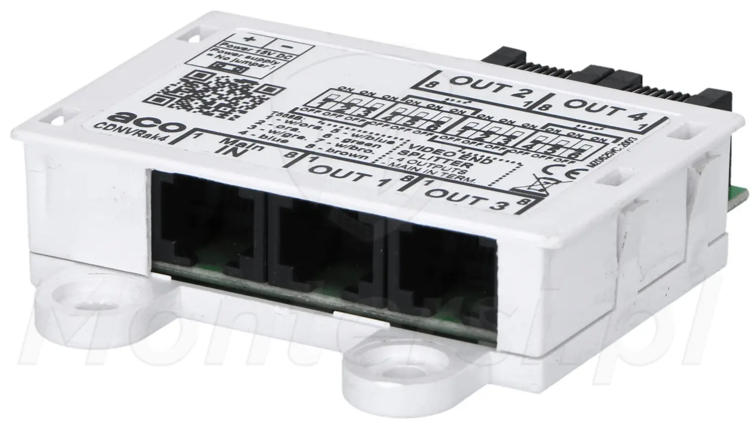 CDNVRAK4 - Aktywny rozdzielacz przelotowy