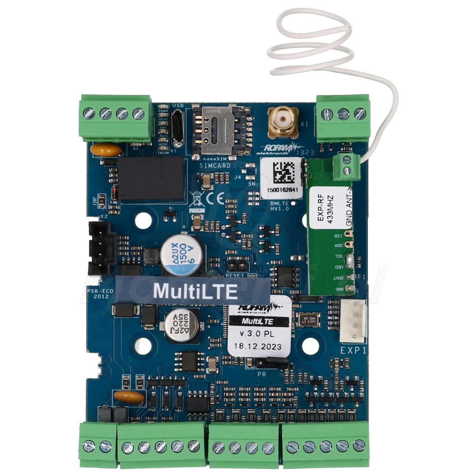 Rf Module Sub6 Lte MultiLTE-RF - Moduł powiadomienia i sterowania LTE - Montersi.pl