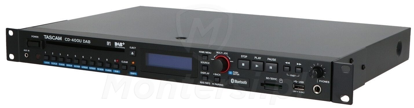CD-400UDAB - Odtwarzacz CD/MP3 z tunerem FM RDS oraz odbiornikiem Bluetooth