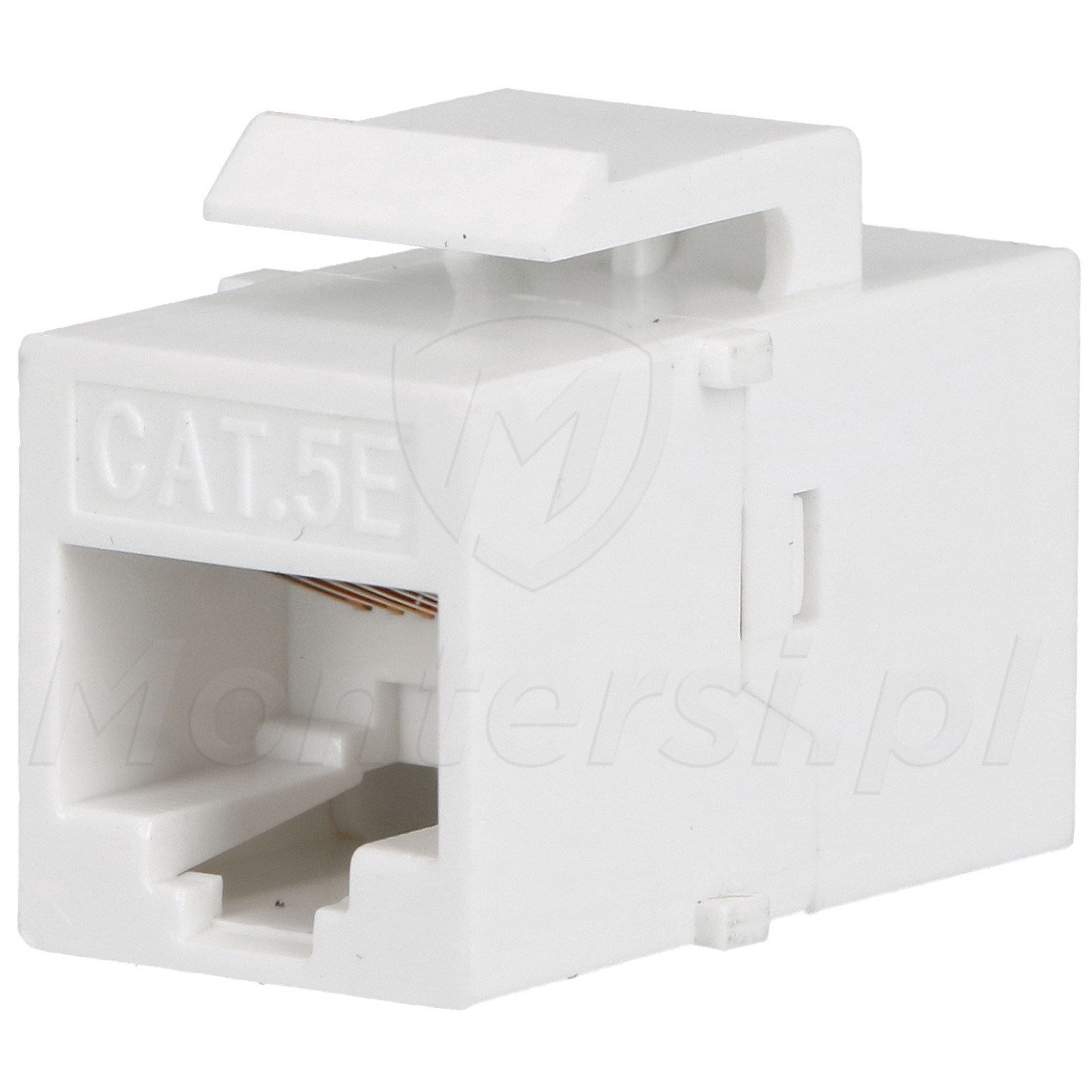 FX-RJ45-G/RJ45-G - Złącze Keystone kat 5e - Montersi.pl