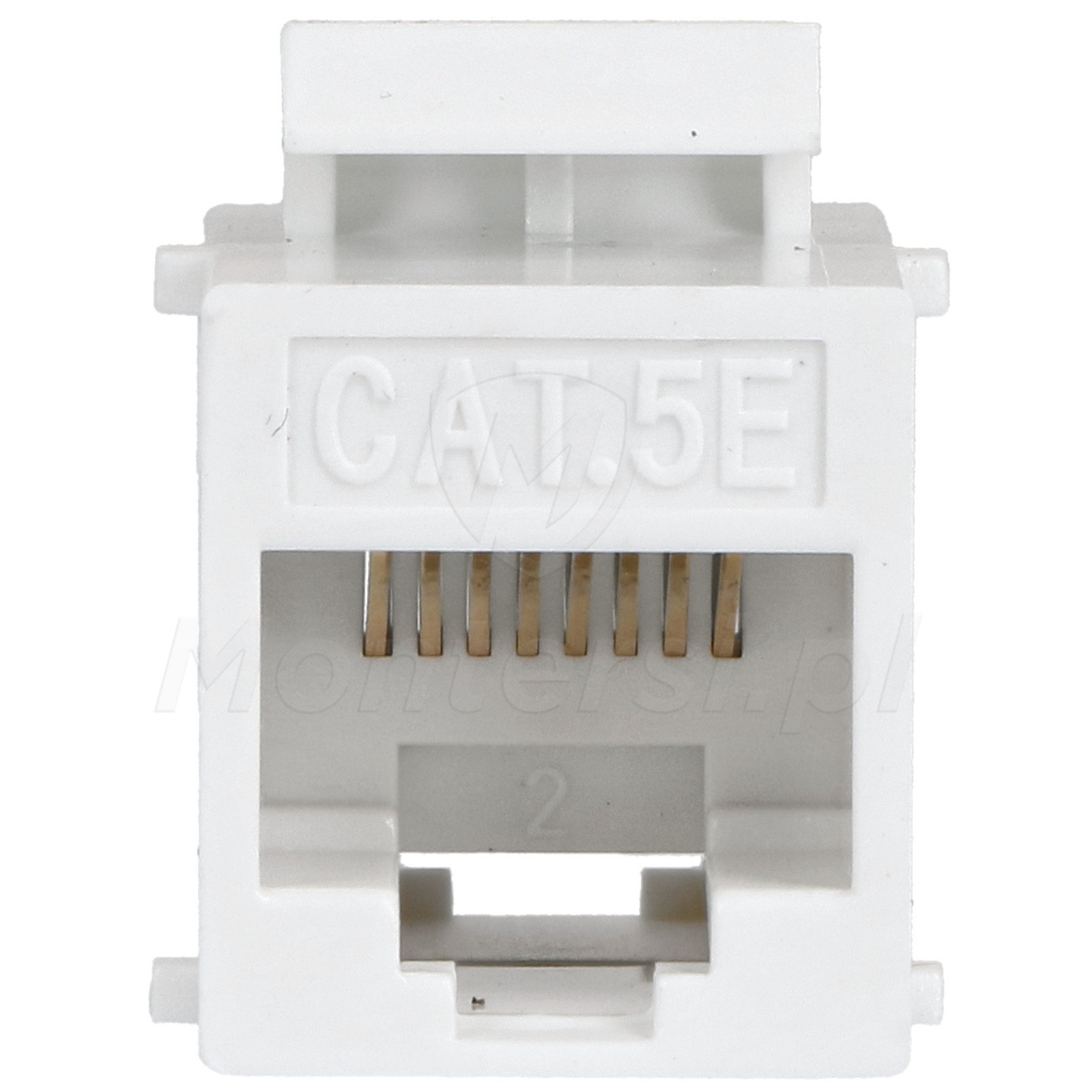 FX-RJ45-G/RJ45-G - Złącze Keystone kat 5e - Montersi.pl