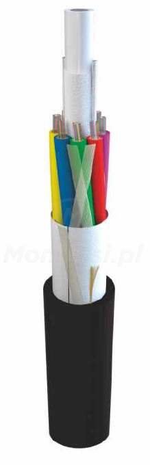 A-DQ(ZN)2Y 24J (8007 7 609-00) - Światłowód jednomodowy, 24 włókna, zewnętrzny