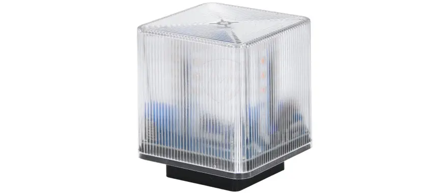 KWADRAT - Lampa sygnalizacyjna z anteną 433.92 MHz