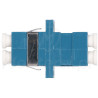 LC/PC SM duplex (7048 1 019-00-ISP) - Adapter światłowodowy LC/PC SM duplex (7048 1 019-00-ISP) - Adapter światłowodowy