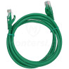 Patchcord U/UTP kat.6, długość 1.5m - zielony