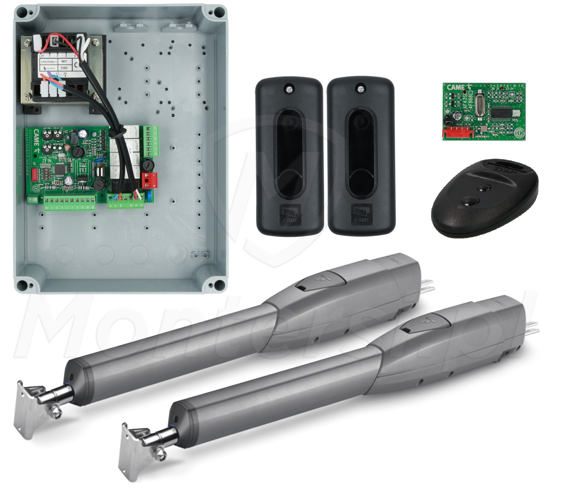 ATS STANDARD SPACE - Zestaw do bramy skrzydłowej 3m/400 kg ATS STANDARD SPACE - Zestaw do bramy skrzydłowej 3m/400 kg