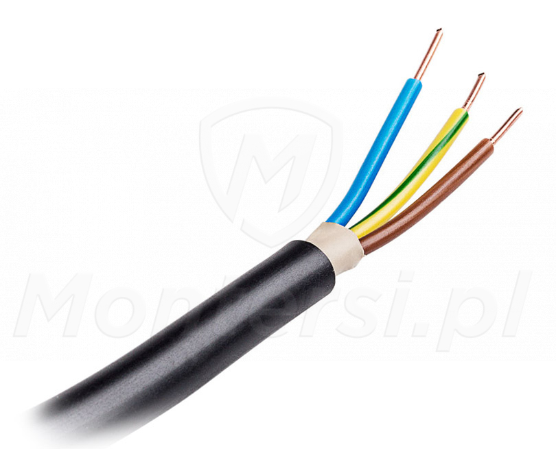 YKY 5x1.5mm² - Zewnętrzny kabel zasilający