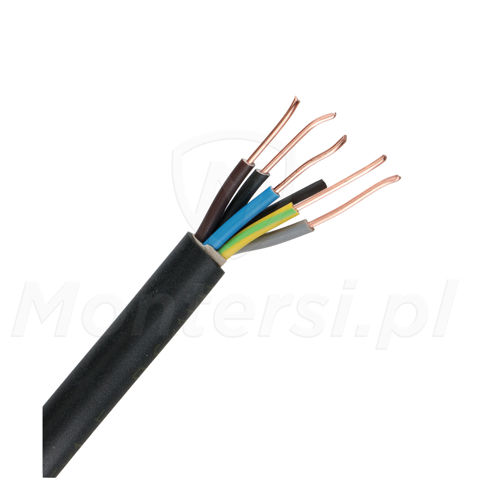 YKY 5x1.5mm² - Zewnętrzny kabel zasilający
