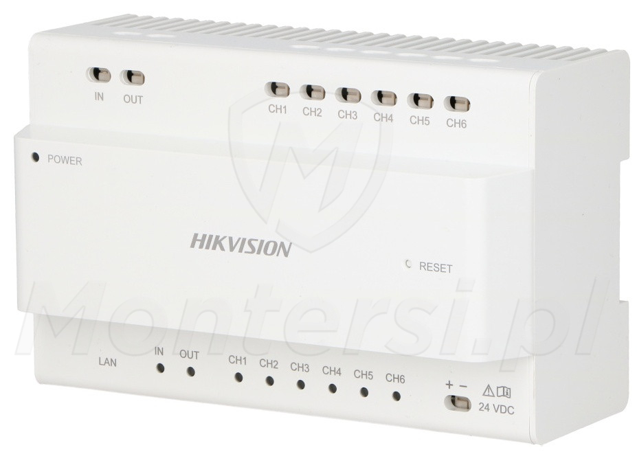 DS-KAD706Y-S - Dystrybutor do switchy 2 - przewodowych systemów DS-KAD706Y-S - Dystrybutor do switchy 2 - przewodowych systemów