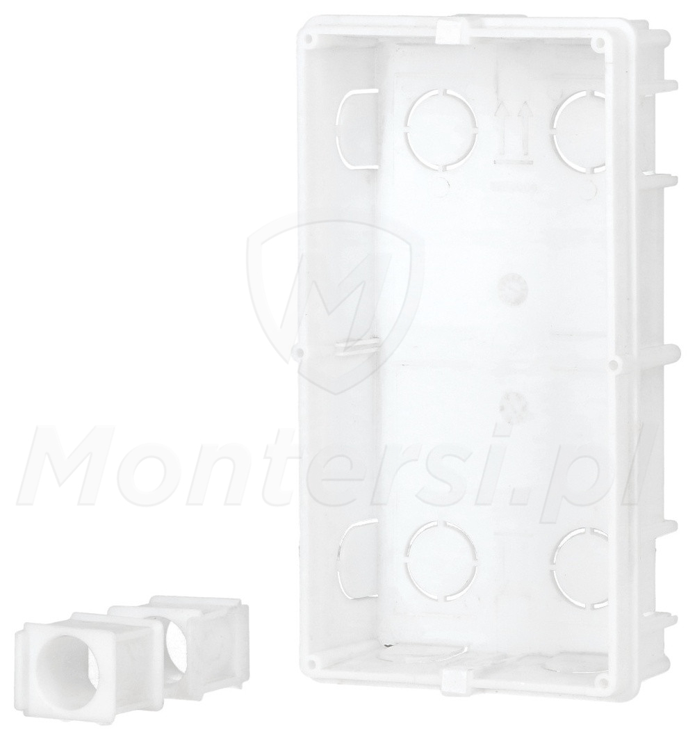 MTMSI2M - Obudowa podtynkowa, podwójna MTMSI2M - Obudowa podtynkowa, podwójna